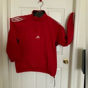 REVERSIBLE VINTAGE ADIDAS PULLOVER.